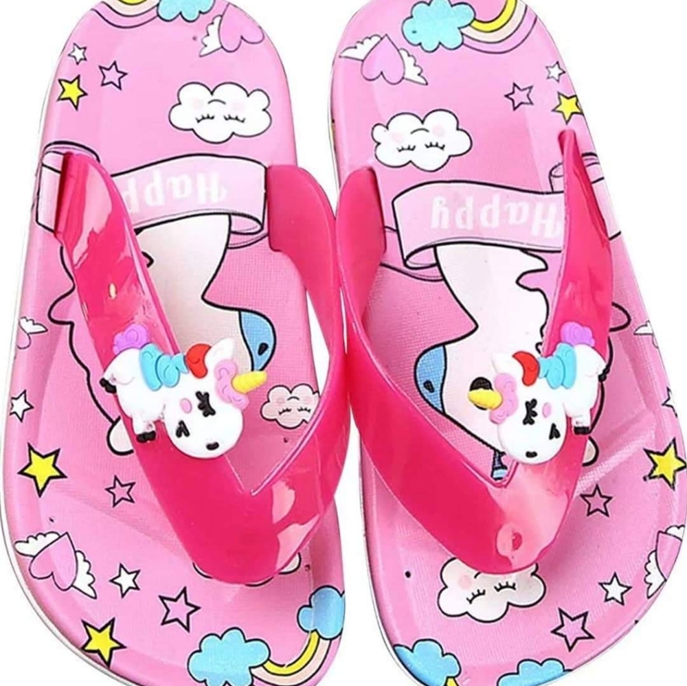 Unicorn Flip Flops for Kids Girls Cute Toddler Sandles for Summer Little Kid NEW